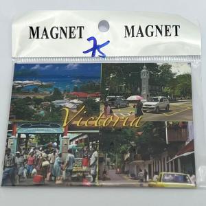 ECA IMAGE PHOTO MAGNET- VICTORIA , MAHE, SEYCHELLES