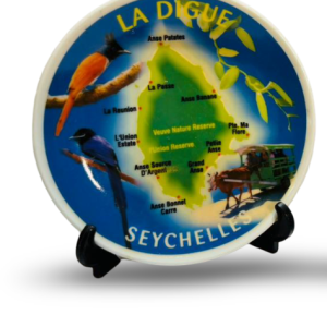 GRAND ANSE SOUVENIR - SMALL PLATE LA DIGUE