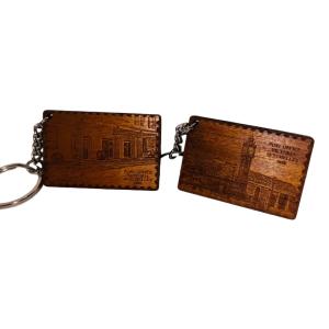 PHILATELIC - Wooden Keyring