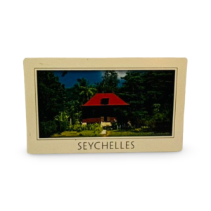 PHILATELIC- MAGNET CARD WITH A HOUSE