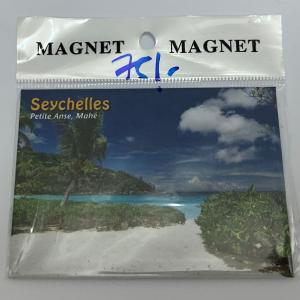 ECA IMAGE PHOTO MAGNET  - PETITE ANSE, MAHE, SEYCHELLES