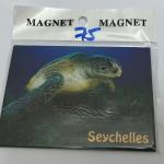 ECA IMAGE PHOTO MAGNET - GREEN SEA TURTLE , SEYCHELLES