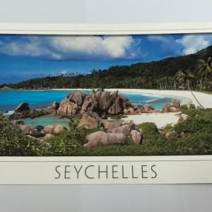 ECA IMAGE POSTCARD LARGE - ANSE COCOS, LA DIGUE No.053