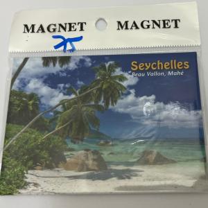 ECA IMAGE PHOTO MAGNET  - BEAU VALLON, MAHE, SEYCHELLES