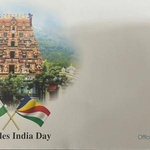 SEYCHELLES INDIA DAY FDC PRE-PACK