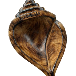 Wooden shell Bowl-one size only