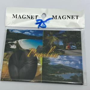 ECA IMAGE PHOTO MAGNET  - PRASLIN, SEYCHELLES