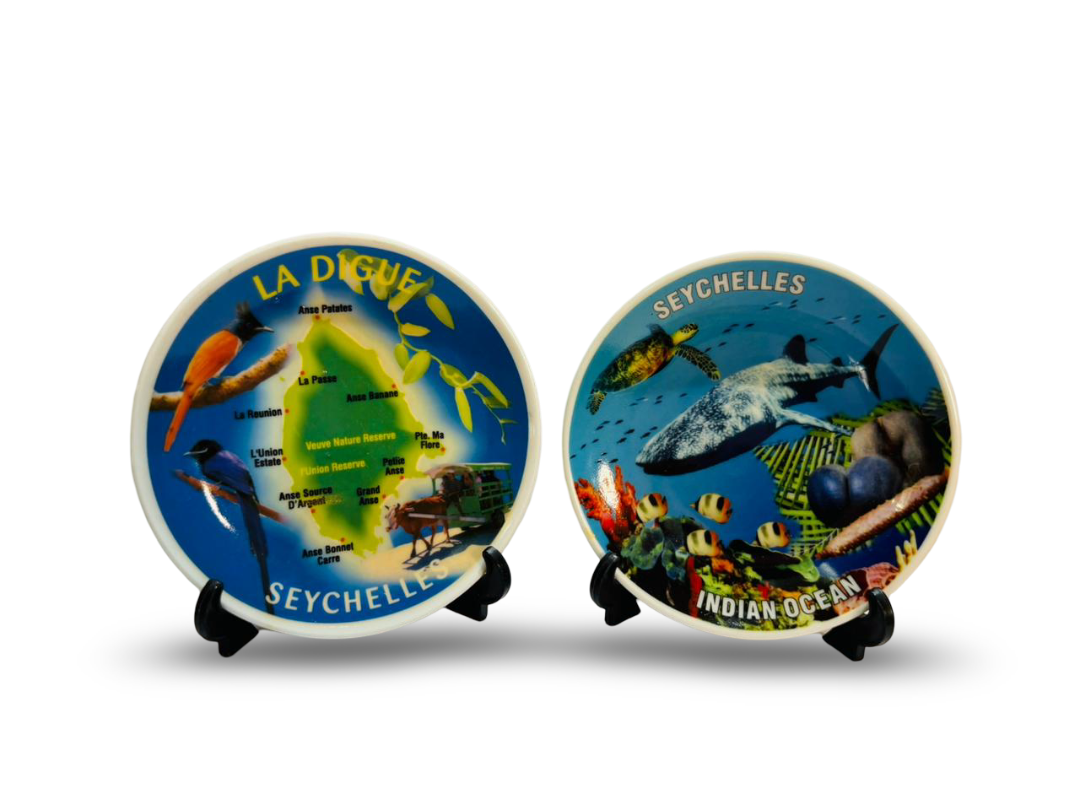 GRAND ANSE SOUVENIR - SMALL PLATE DOLPHIN