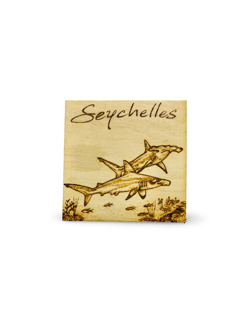 RICHARD ASSARY - WOODEN CARVED COASTER LADY