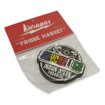 KARAPAS - FRIDGE MAGNET FLAG COLOUR - SEYCHELLES