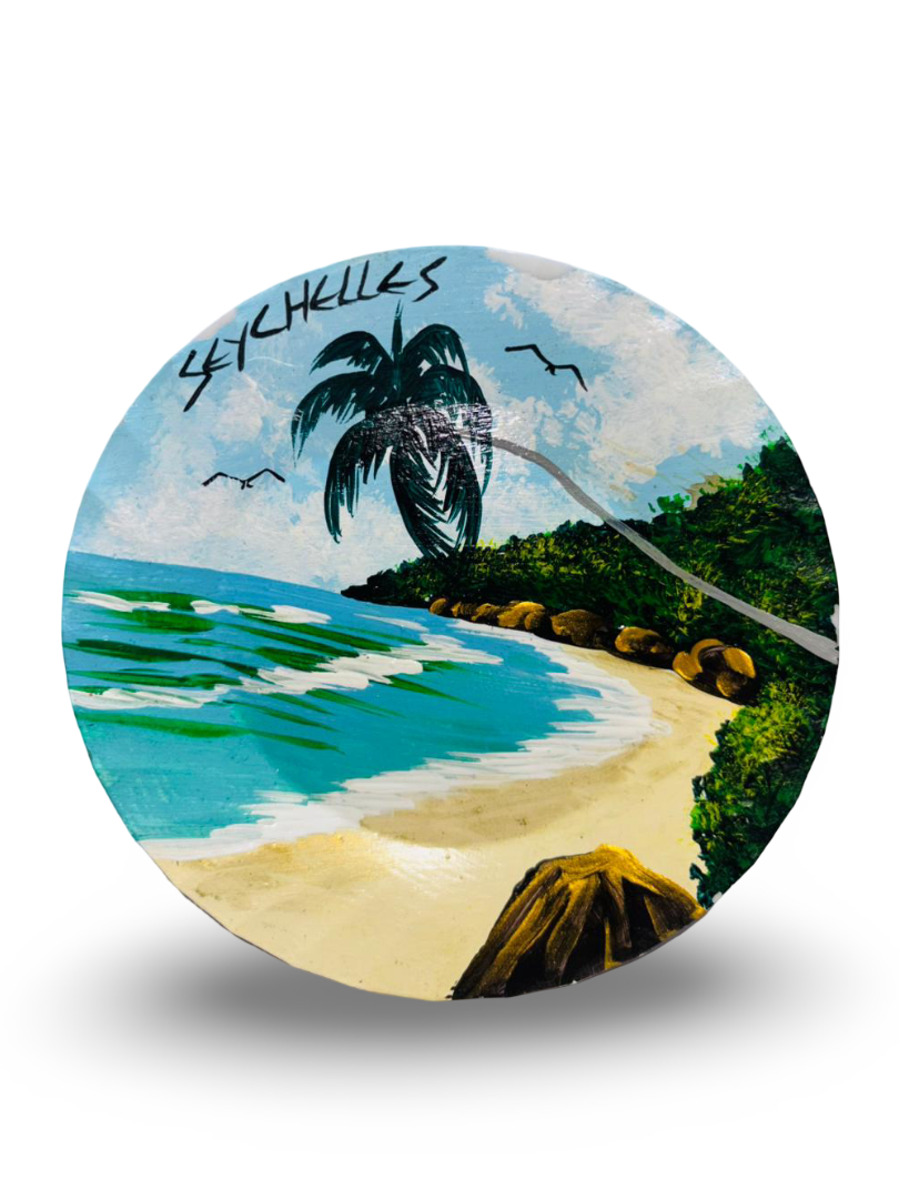 HIJIRAH GRAFT (SEYCHELLES) - Painting Plate (Plastic)