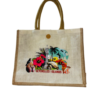 ALEXA CREATIONS STUDIOS - NATURAL JUTE BAG