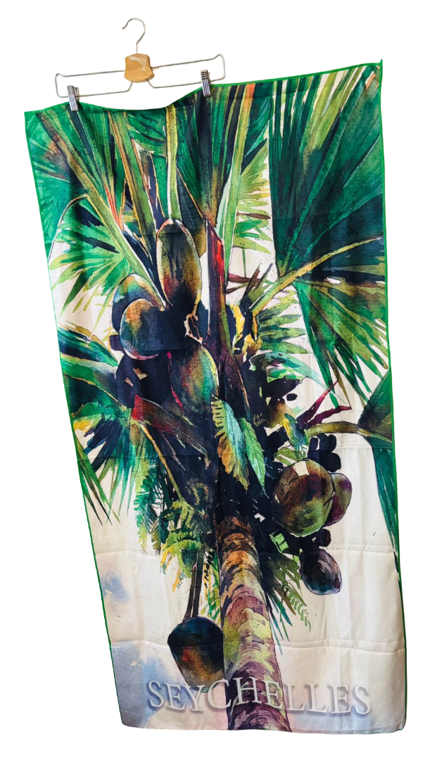 CAM ARTS - COCO DE MER BEACH TOWEL