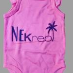 NE Kreol - Nekreol Pink Ruffle Onesie