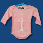 NE Kreol - Lorloz Pink Onesie  (3-6months)
