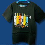 NE Kreol - Sesel Black T-Shirt (10 year)