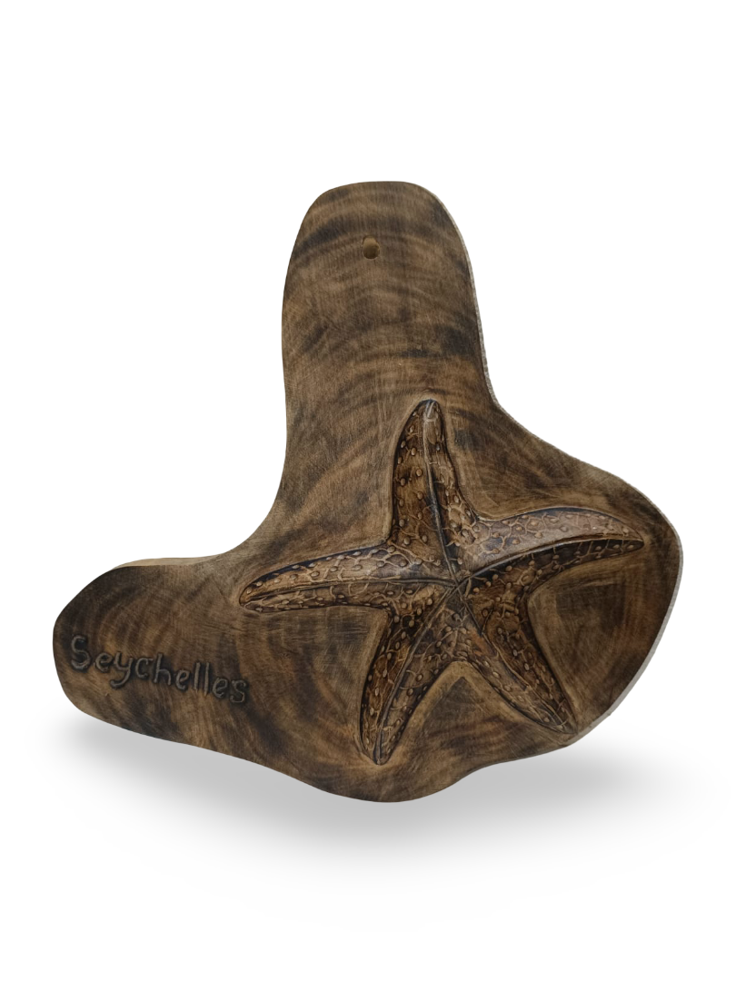 CNC CARVING - HANGING FRAME STARFISH