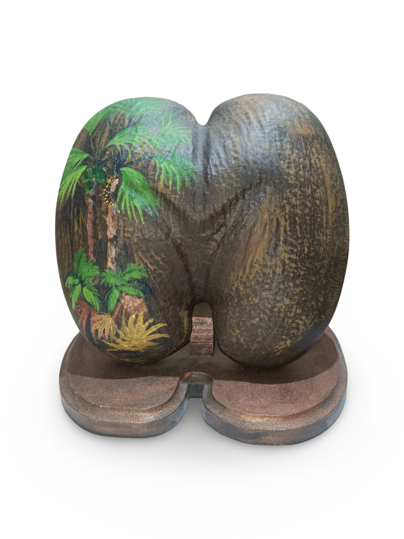 CNC CARVING - STAND COCO DE MER (BIG)