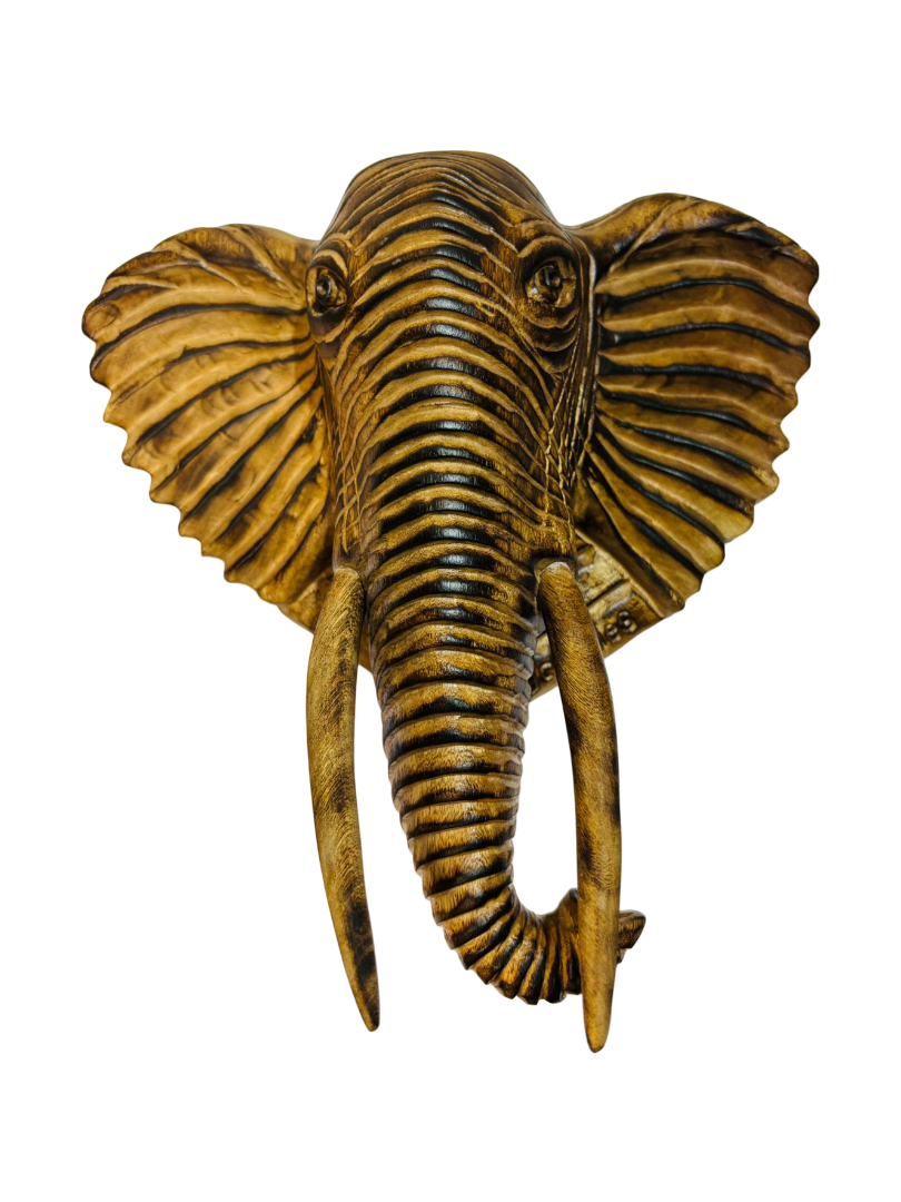 CNC CARVING - ELEPHANT HEAD