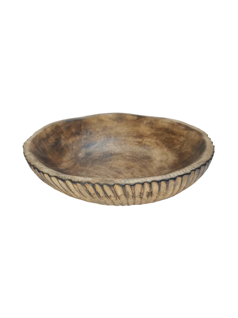 CNC CARVING - WOODEN BOWL (XS)