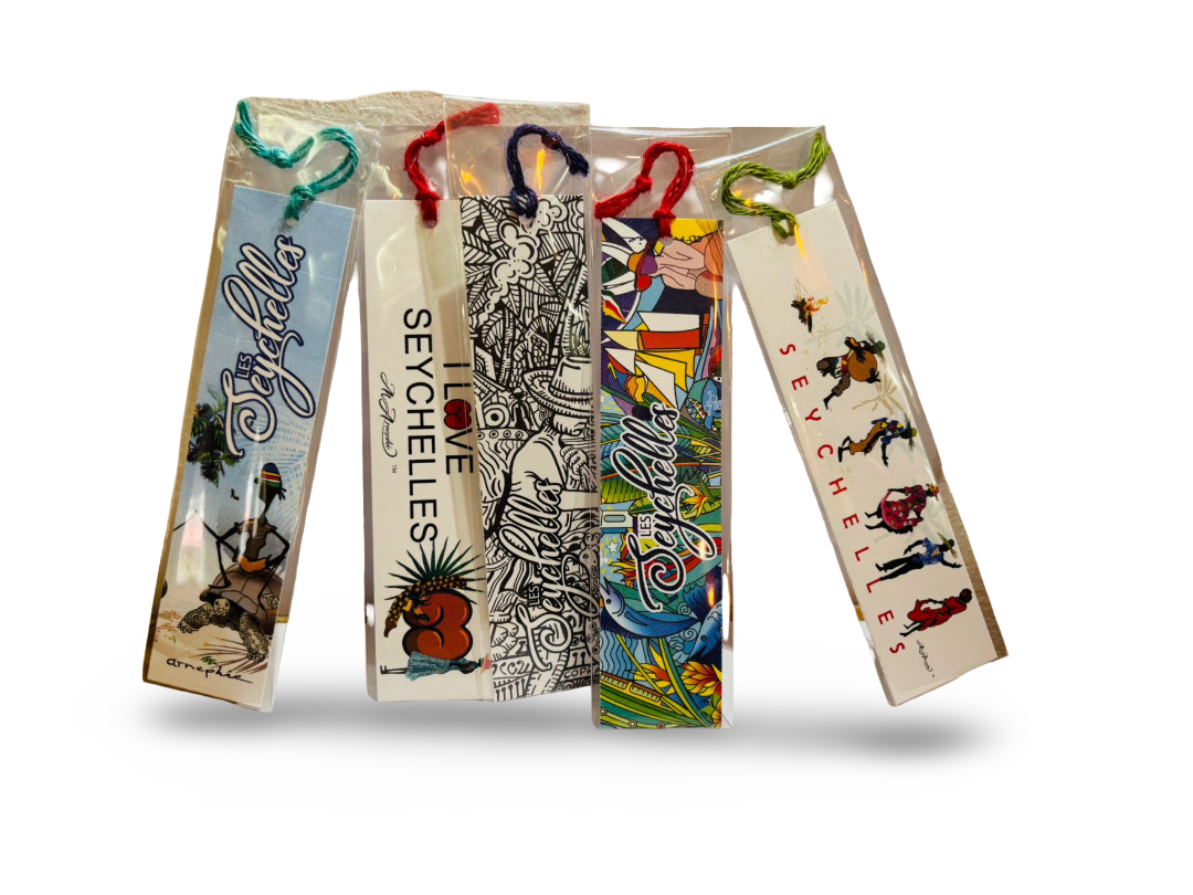 HI TECH GRAPHICS - SEYCHELLES BOOKMARK
