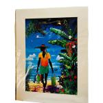 HI TECH GRAPHICS - CANVAS WHITE FRAME