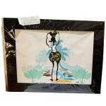 HI TECH GRAPHICS - CANVAS BLACK FRAME