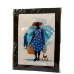 HI TECH GRAPHICS - CANVAS BLACK FRAME