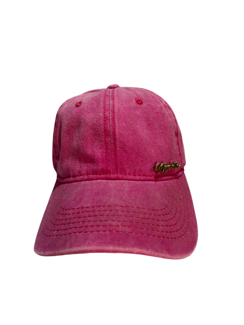 STILE ITALIANO - SOUVENIR CAP - white wash pink