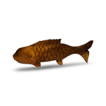 ROLAND PAYET - WOODEN FISH