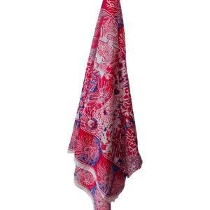 PIXELAND - PAREO GECKO CORAL RED & PURPLE