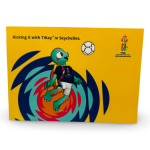 FIFA BEACH SOCCER POSTCARD POSTCARD- STAMPS PICTURE