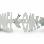 ECA IMAGE - SIGN BOARD WELCOME