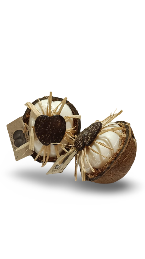 Giselle Creation - SOAPS IN COCONUT SHELLS (SOAP IN HALF COCO)