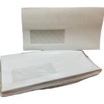 Envelope window white