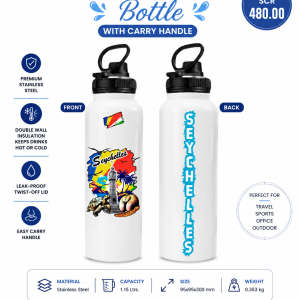 Double Wall Stainless Steel Bottles with Carry Handle