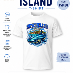 Next Level White Round Neck T-Shirt