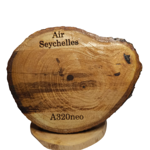 WOOD GATES AIR SEYCHELLES WOODEN STAND (L)